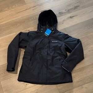 Columbia Black Omni tech jacket